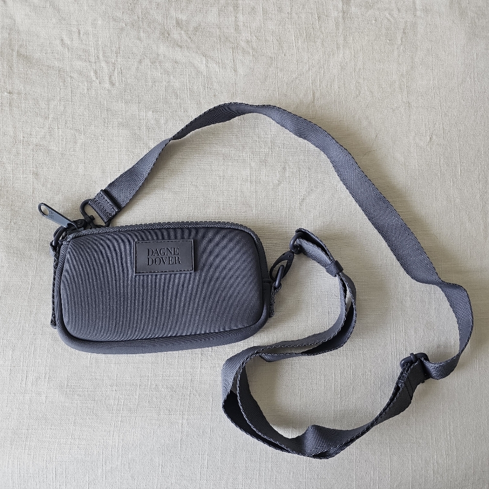 Dagne Dover Mara Ash Blue Crossbody Bag